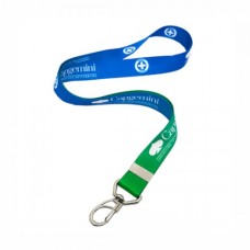 Cordão Digital Personalizado 20mm acabamento em 01 Mosquetão 