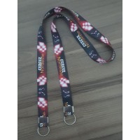 Cordão Digital Personalizado 20mm acabamento em 02 Argolas