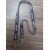Cordão Digital Personalizado 20mm acabamento em 02 Mosquetão