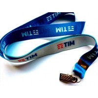 Cordão Digital Personalizado 20mm acabamento em Argola e Jacaré