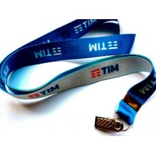 Cordão Digital Personalizado 20mm acabamento em Argola e Jacaré